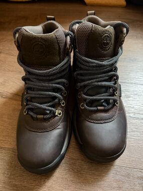 Timberland Brown and Black Logo Insole